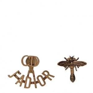 CHRISTIAN DIOR
Metal J'Adior Earrings Aged Gold